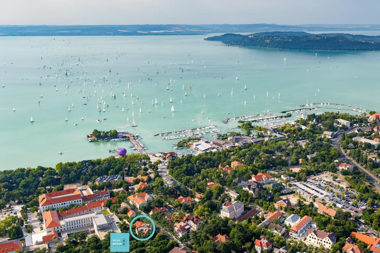 Villa Muzsa Deluxe Balatonfüred Екстериор снимка